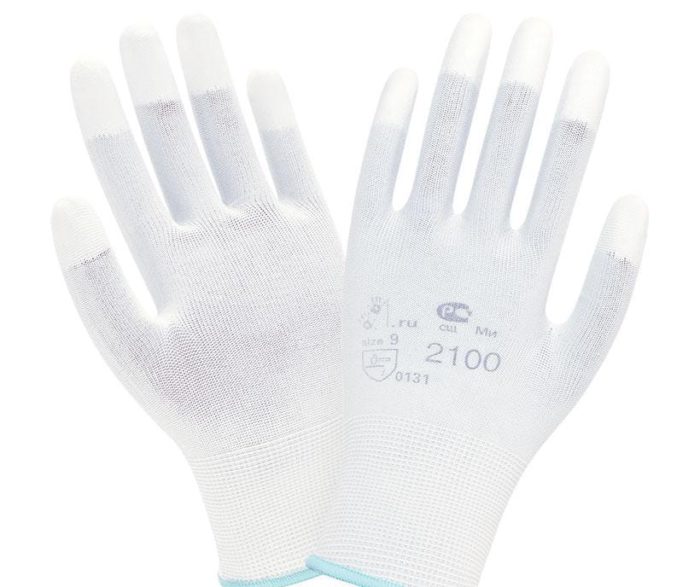 Перчатки нейлоновые с полиуретаном "TZ-24 Air"