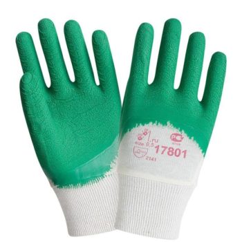Перчатки ХБ с латексным покрытием "TZ-5 GreenSafety"